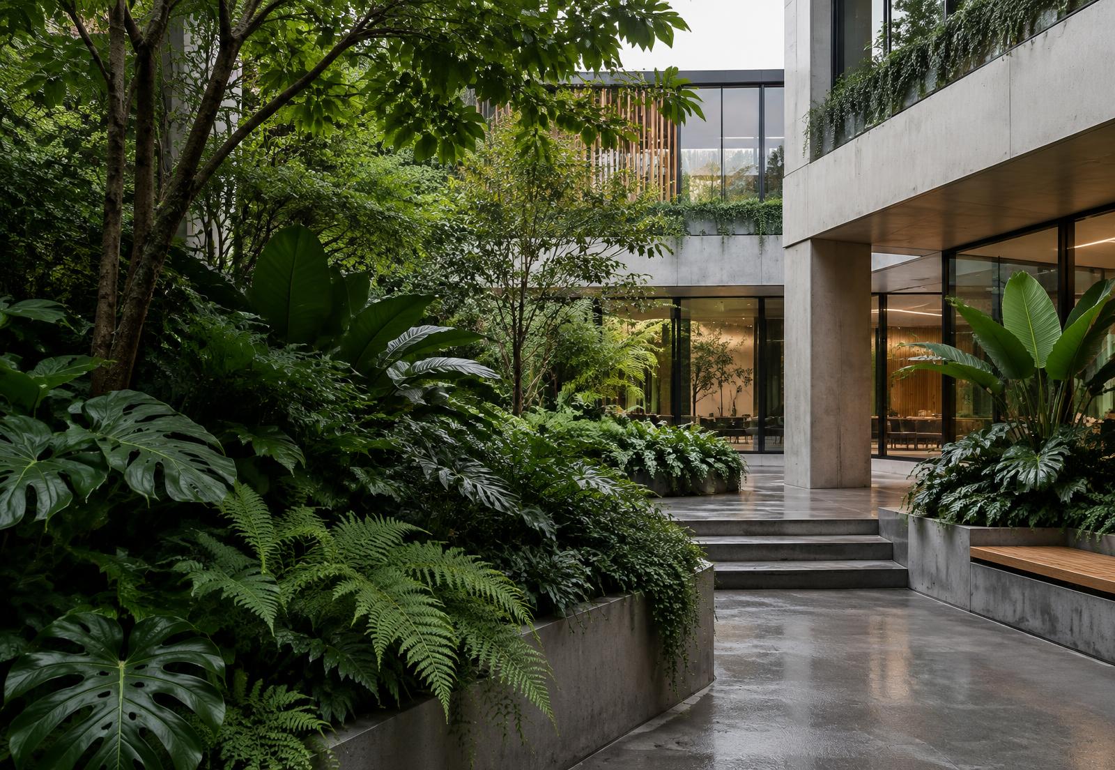 Professionally maintained commercial property ready for a CPM site assessment